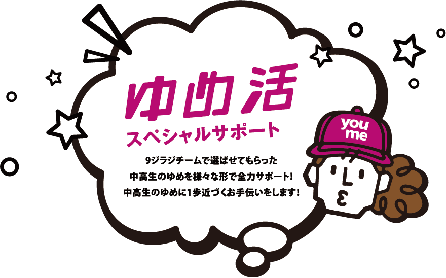 ゆめ活スペシャルサポート